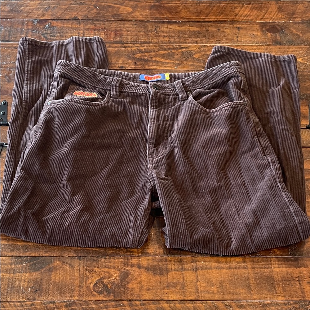 Empyre Men's Brown Corduroy Trousers - Picture 4 of 6